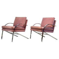 Pair of Arco Chairs by Paul Tuttle, USA 1970's
