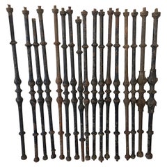 Balcony baluster. Wrought iron. 17th century. 