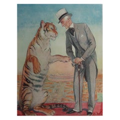 Original Vintage Caricature Print of The Viceroy of India. 1934