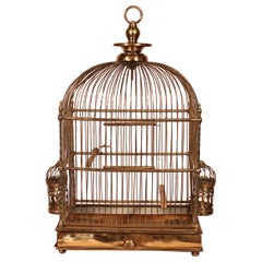 Brass Bird Cage - 19th Century