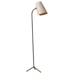 Scandinavian Modern Floor Lamp, Stockmann/Orno Oy, 1950s 