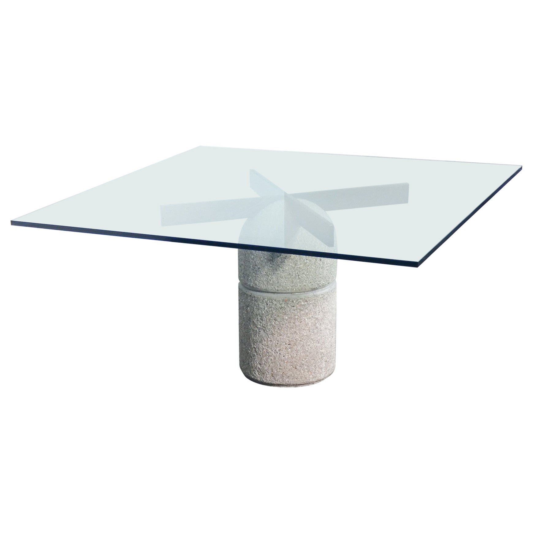 Table "Paracarro", design de Giovanni OFFREDI pour SAPORITI. Italie, 1973