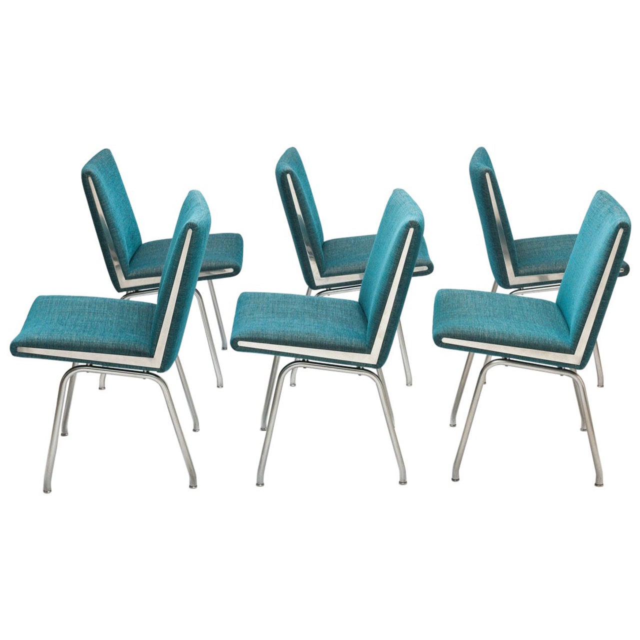 Hans Wegner Chairs by A.P. Stolen - Inclusive All New Upholstery Of Choice  For Sale