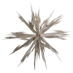 American Modern Abstract Star Motif Wall Art, Curtis Jere, 1970's