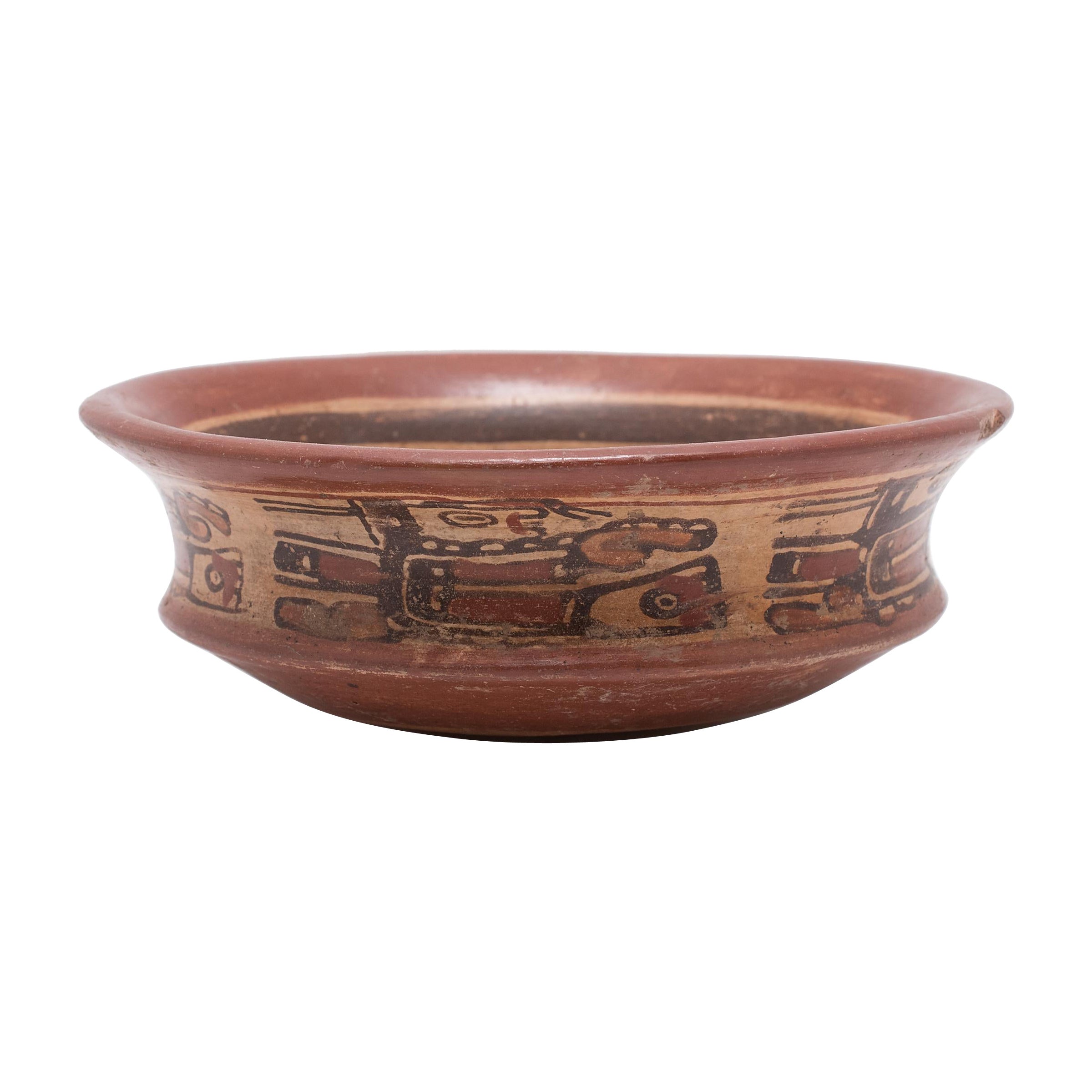 Maya Polychrome Copador Bowl