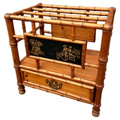 Antique Faux Bamboo Canterbury