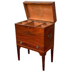 19th Century Hepplewhite Mahogany Cellarette