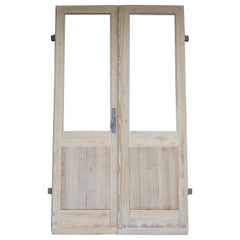 Antique Early 20th Century Double Door made of Pine