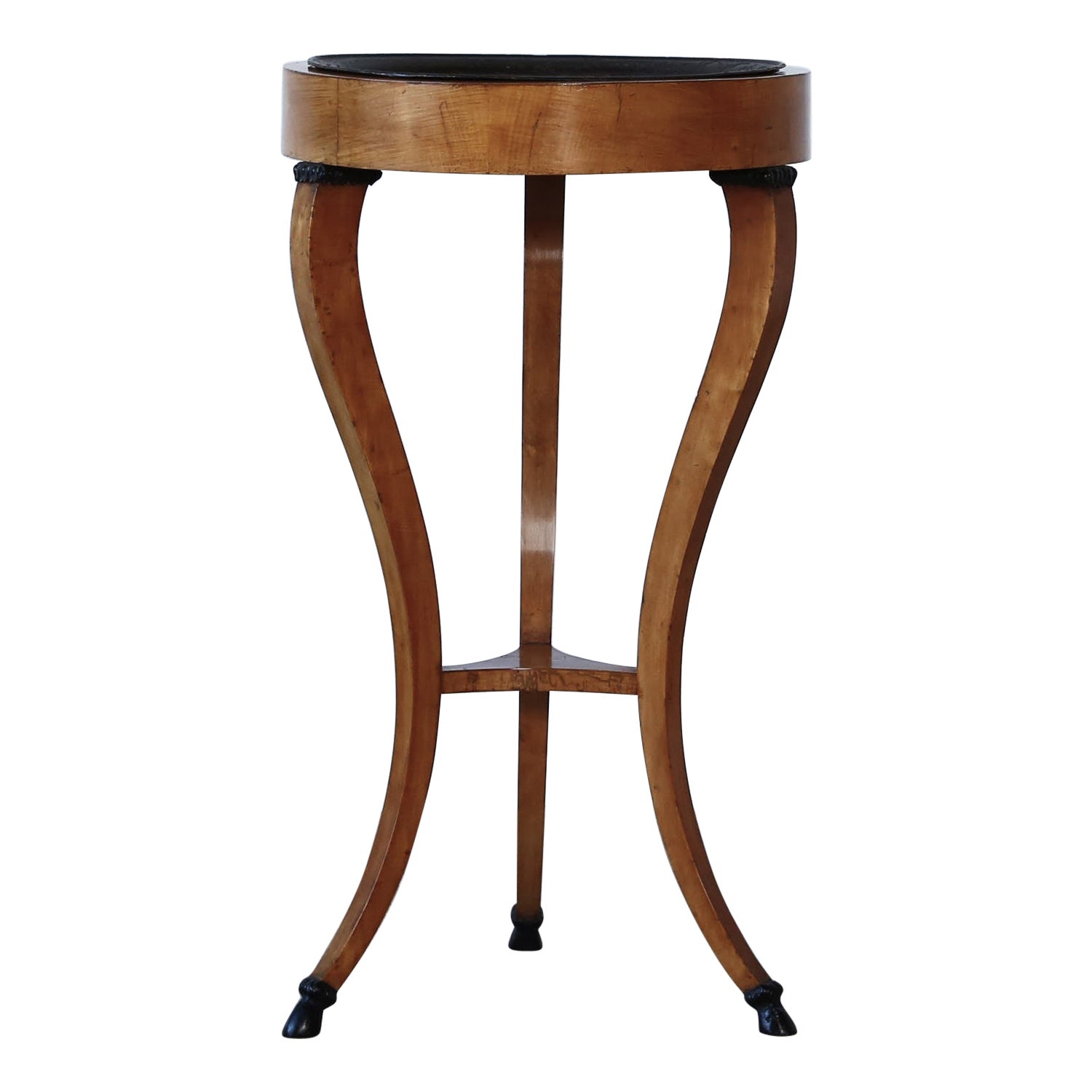 19th Century Side Table (Gueridon / Jardiniere), With Hoof Feet, Italy For Sale