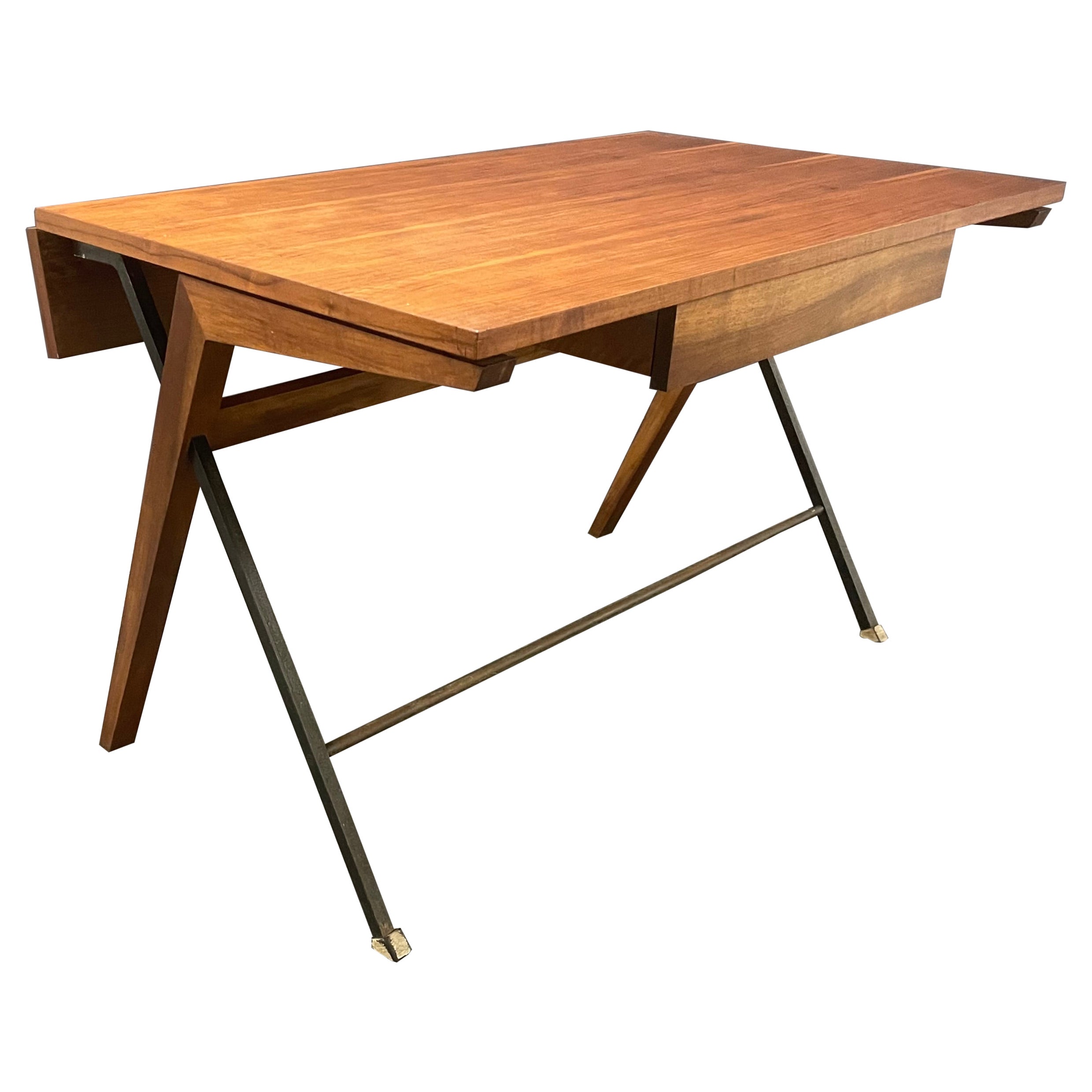 Wonderful minimalistic italien prototype desk For Sale