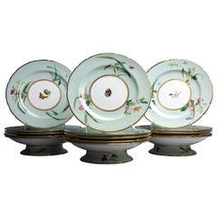 19th Century Aesthetic Minton Dinner Plates Set