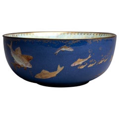 Antique Daisy Makeig-Jones Wedgwood Powder Blue Fish Bowl