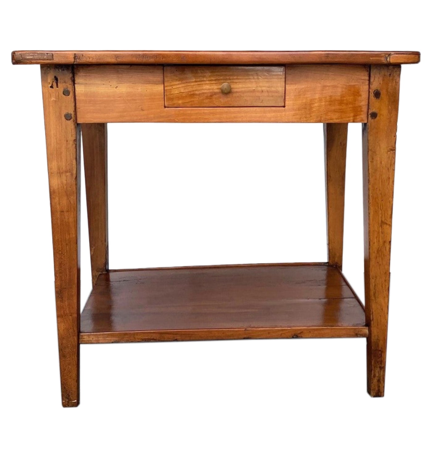 19th Century Fruitwood End Table For Sale