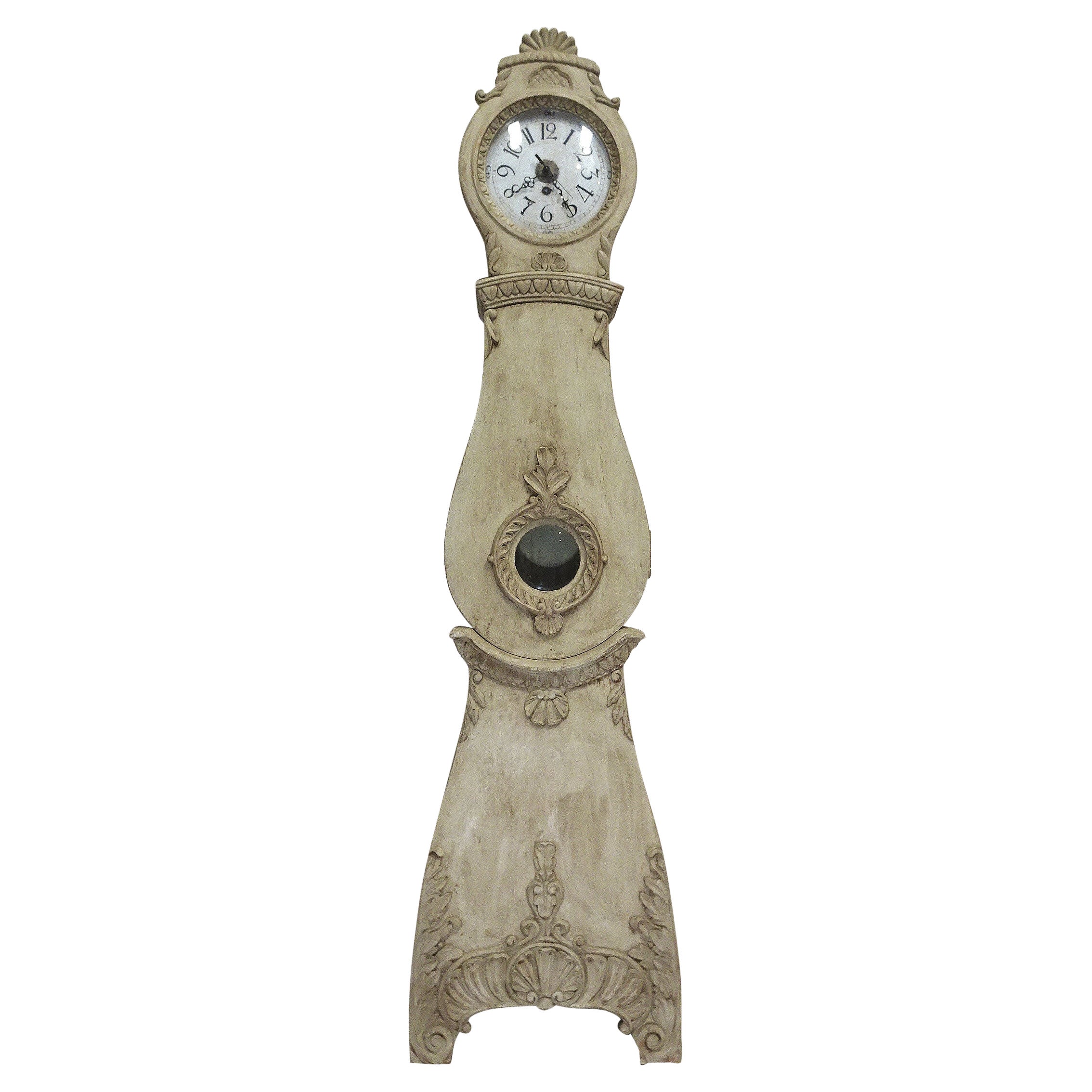 Horloge Mora suédoise Modèle rococo   en vente