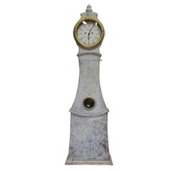 Antique Swedish Mora Clock 100% Original Paint