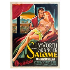Vintage SALOME 1953 French Grande Film Movie Poster, BORIS GRINSSON