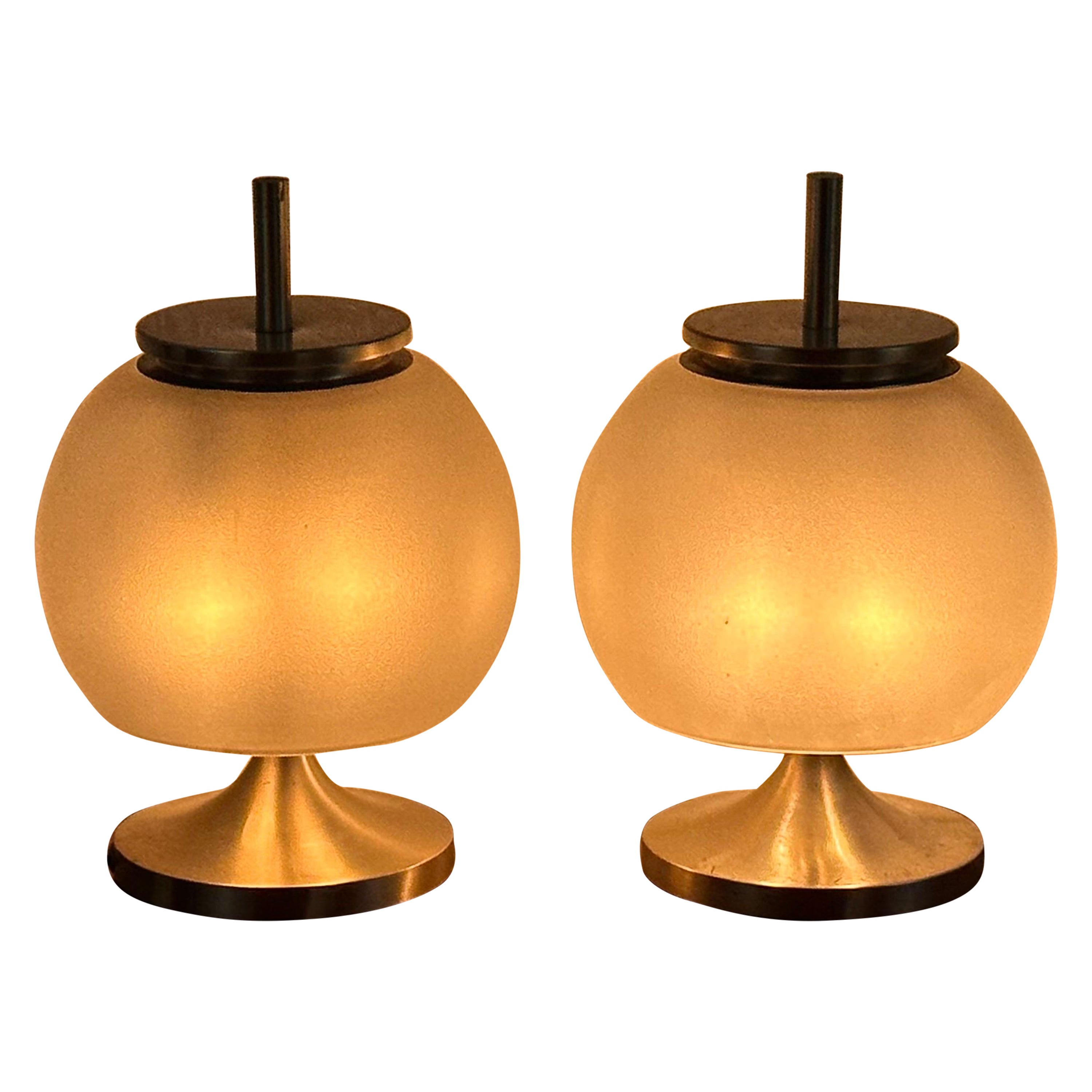 Pair of “Chi” Lamps by Emma Gismondi Schweinberger for Artemide, 1960s