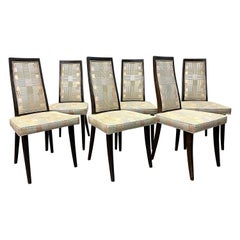 Vintage Set of Six "Classic Dining Chairs" by Harvey Probber