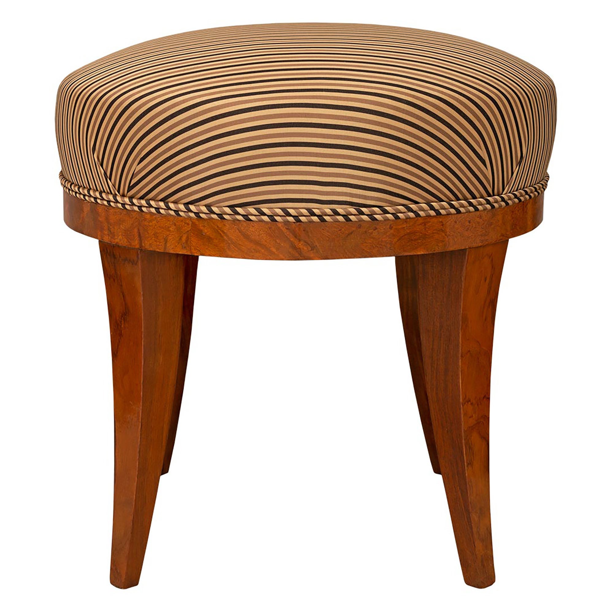 French 19th Century Directoire St. Walnut Stool