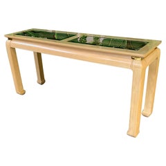 Retro Ming Asian Console Table by Bernhardt