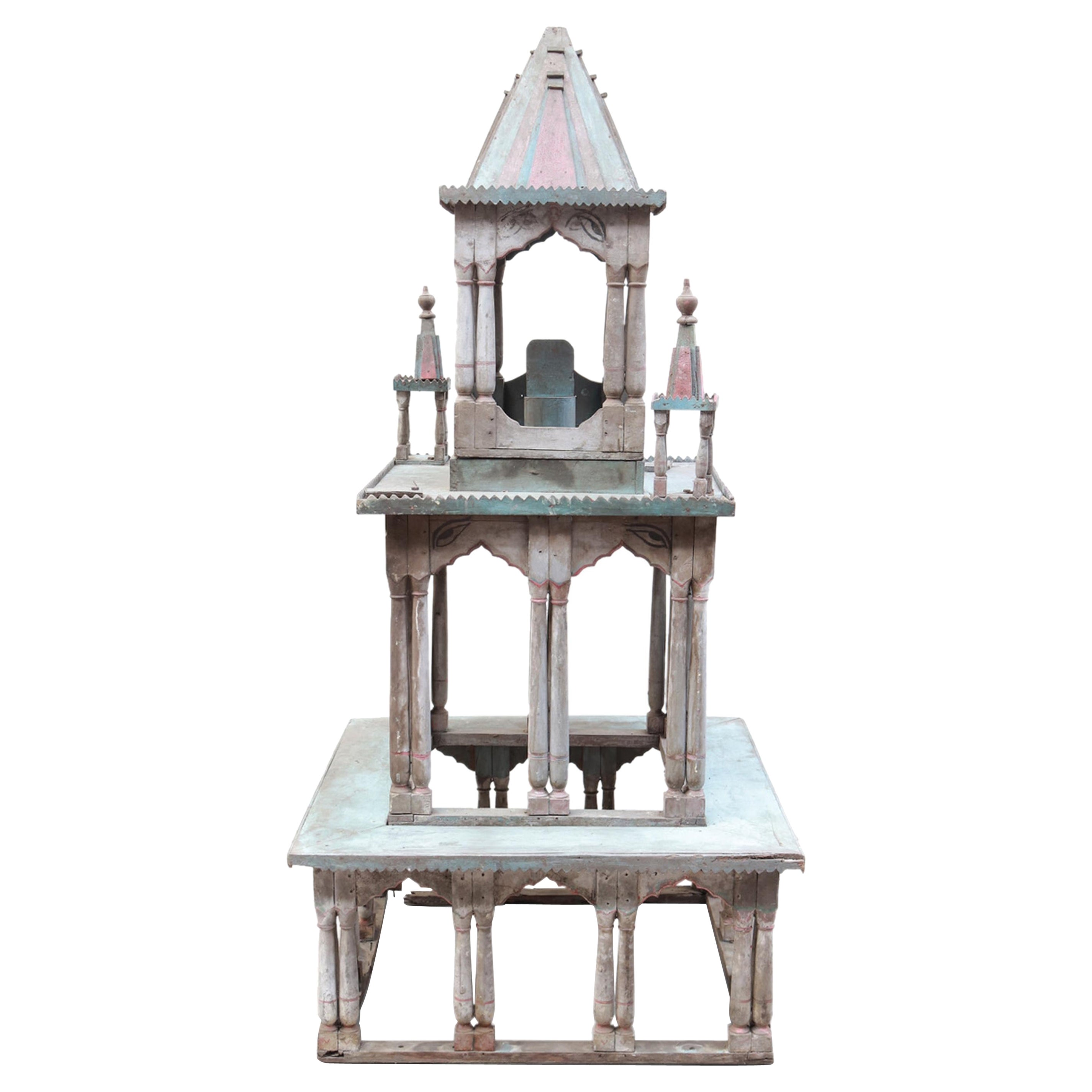 19th Century 3-Tier Indian Shrine / Altar For Sale