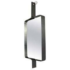 Xavier feal steel brushed rectangular mirror