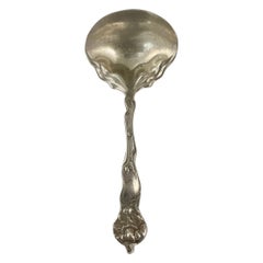 Cuchara de servir Art Nouveau, George W. Shiebler & Co.