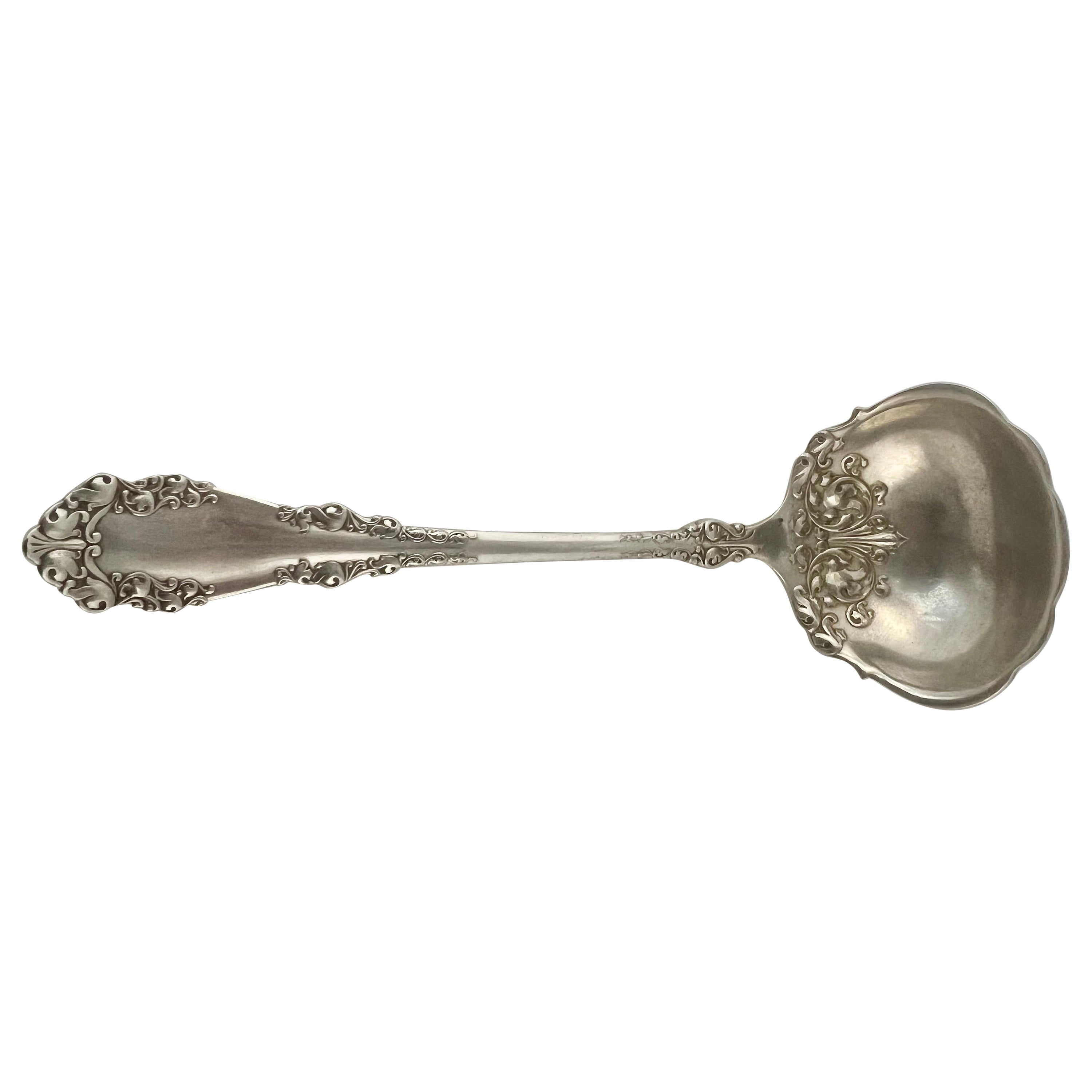 1847 Rogers Bros. Silver Serving Spoon For Sale