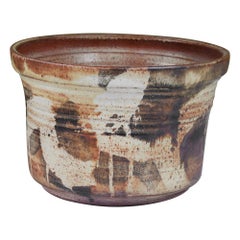 Fioriera in ceramica smaltata di Kazuko Matthews