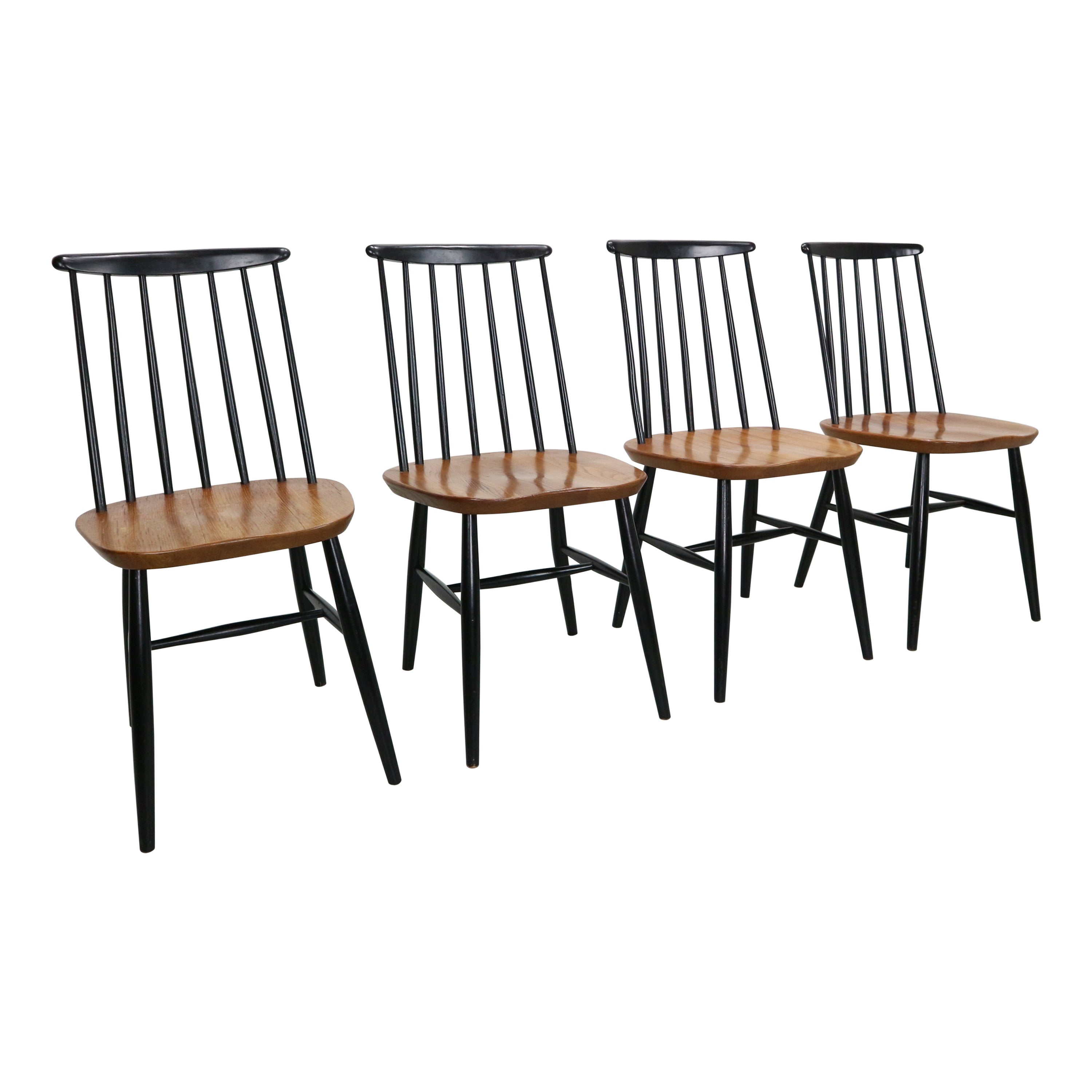 Fanett Dining Chairs by Ilmari Tapiovaara for Stol Kamnik, Set of 4