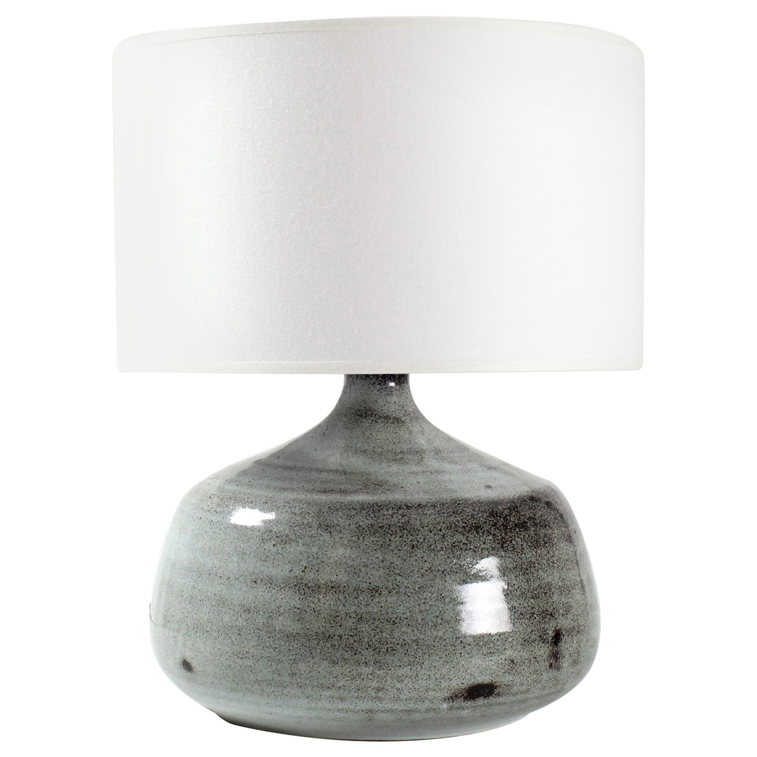 Ceramic Table Lamp by Poterie du Var, France, 1960s For Sale