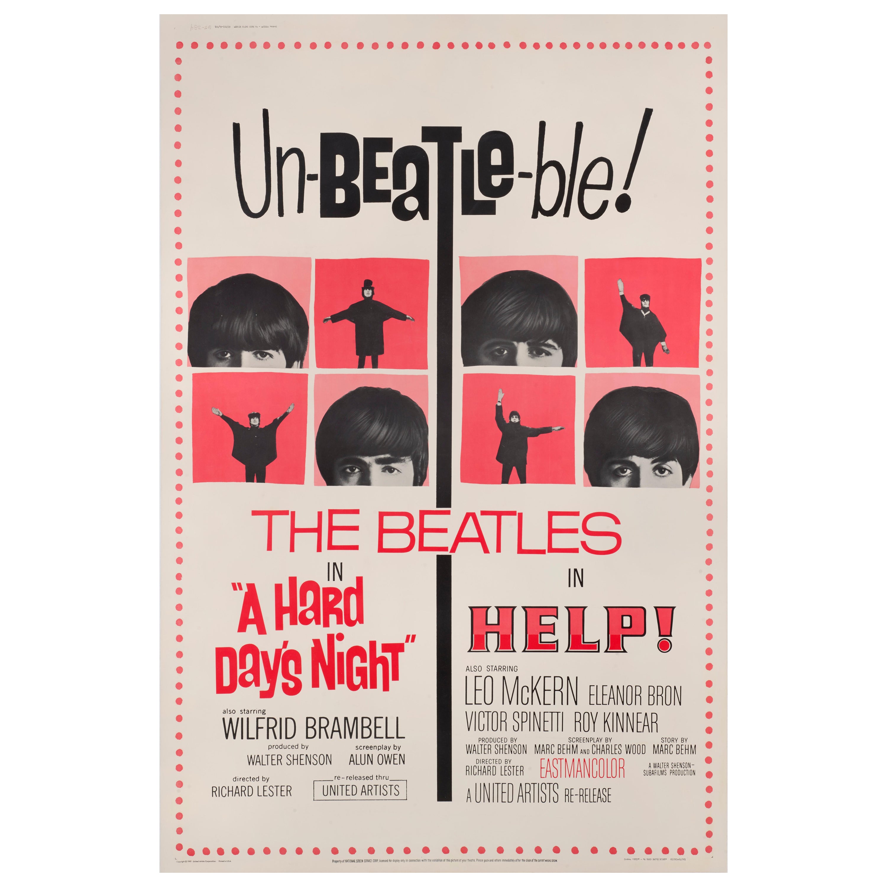 A Hard Day's Night / Help! For Sale