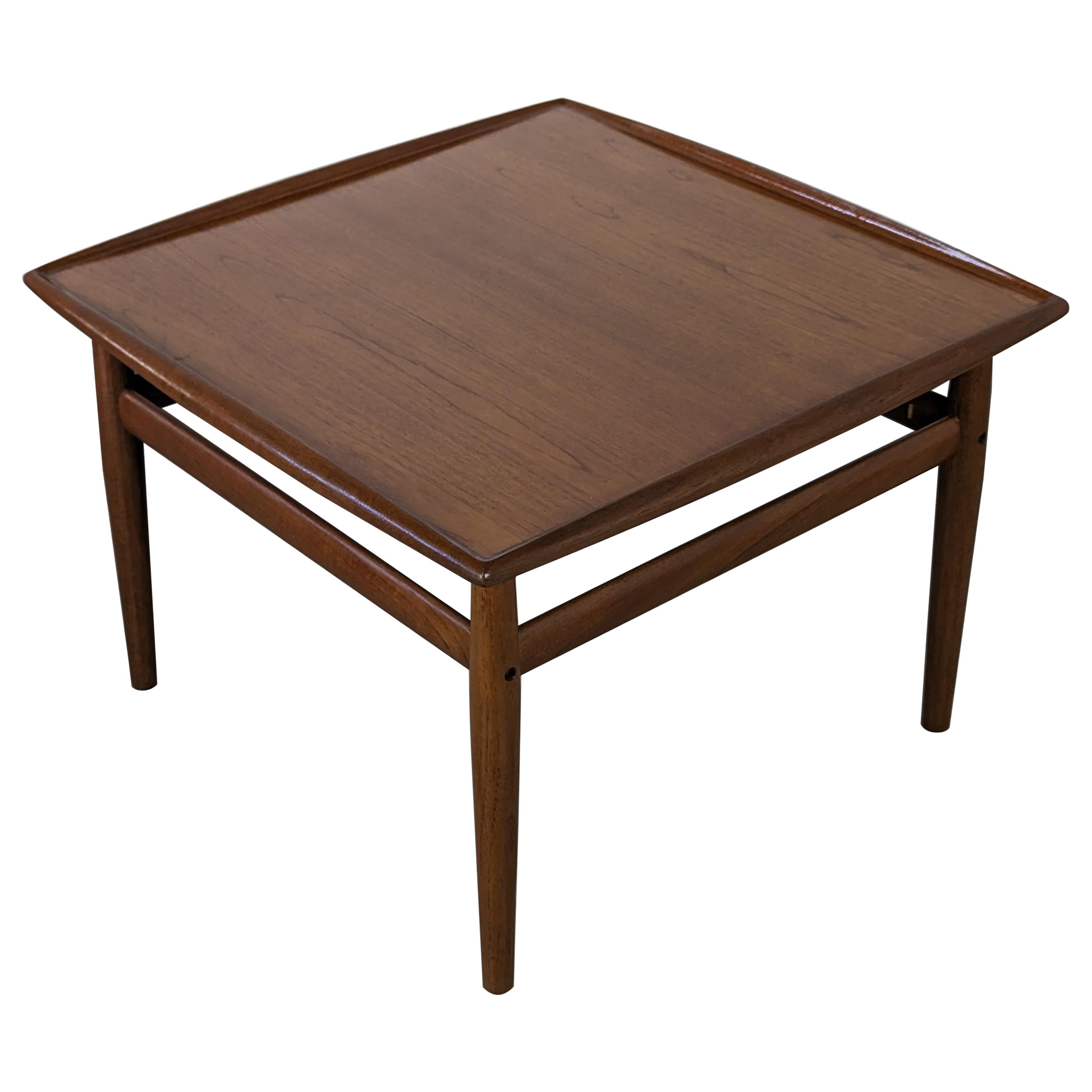 Mid Century Modern Teak Side Table Designed by Grete Jalk for Glostrup, c1960s