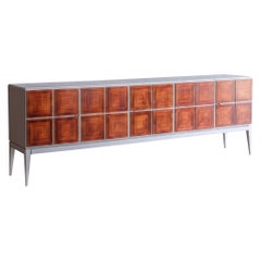 Vintage Mid century XL sideboard by Musterring Germany 1960s made out of wood