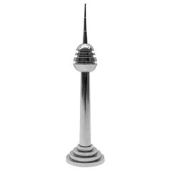 Large and Heavy Mid-Century Modern Tv-Tower Sculpture, 1970s