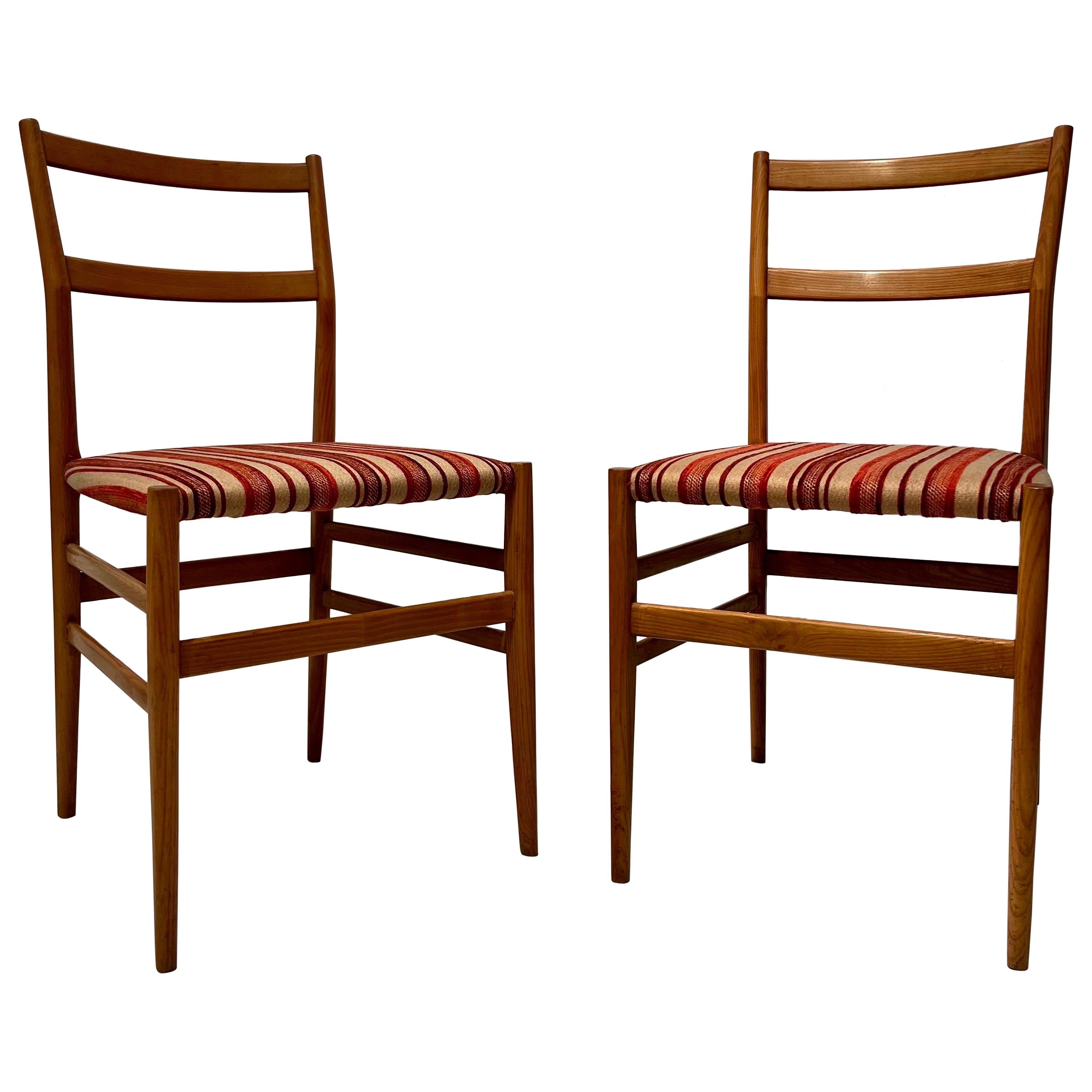 Pair of Gio Ponti Leggera Chairs, 1954 For Sale