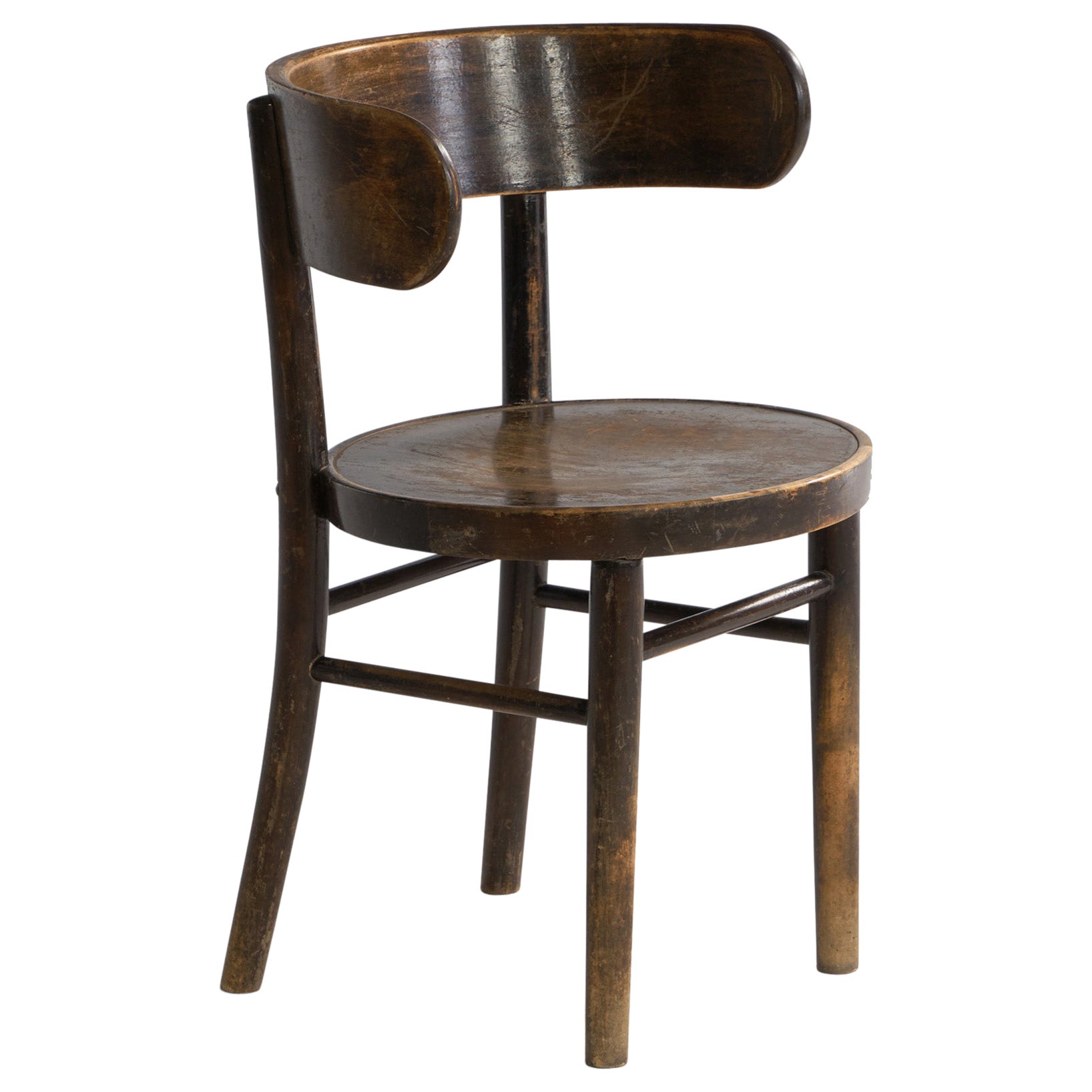 Werner West, Side Chair, Bentwood, Finland, 1930s For Sale