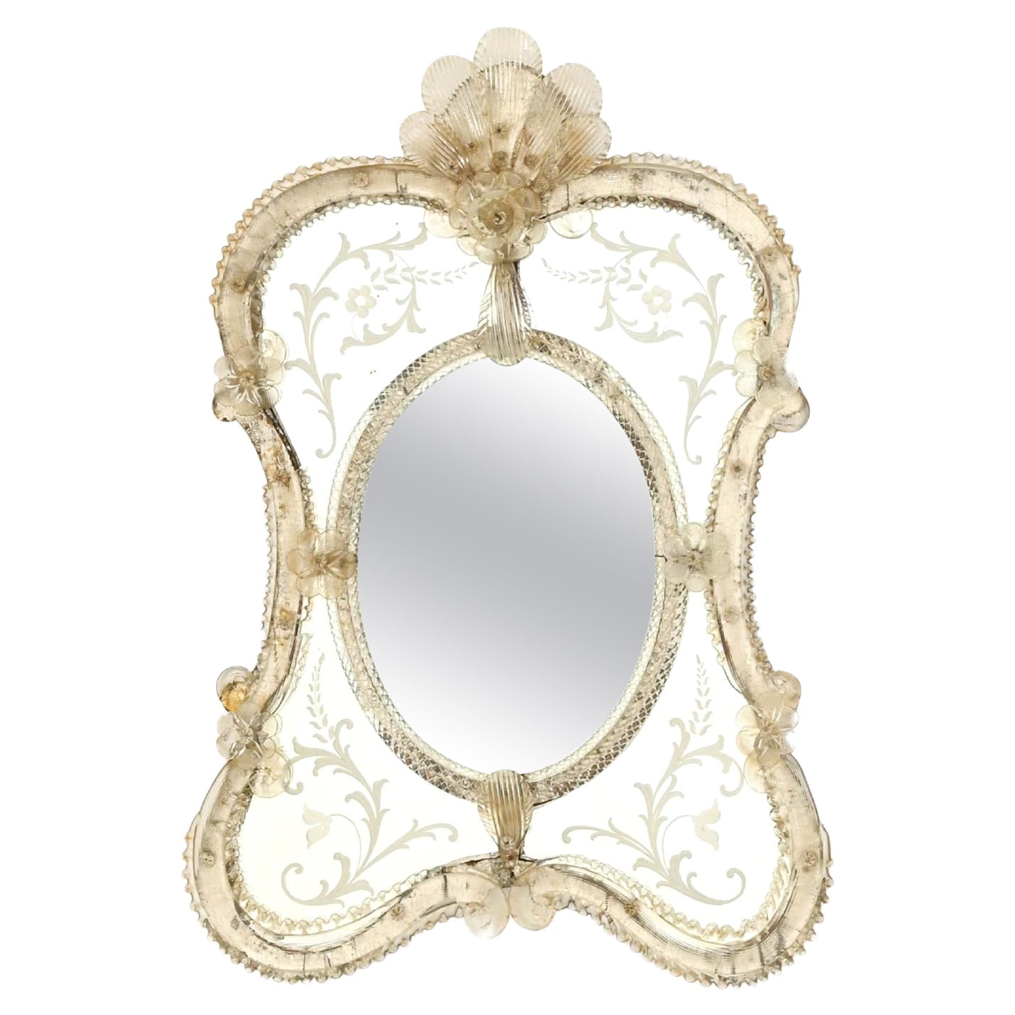 20th Century Italian Venetian Mirror