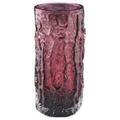 Vase Bark 9691 de Geoffrey Baxter Whitefriars 1966-1980