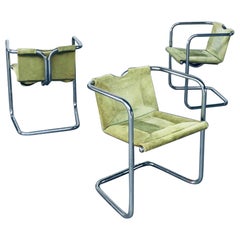 "VIRGINIA" Design Chair set by Georges Van Rijck for Meurop, Belgium 1970's