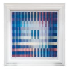 Yaacov Agam Signed and Numbered Agamograph 3D with COA