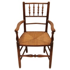 Antique English Spindle Back Chair
