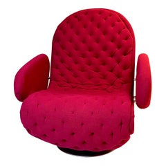 Fauteuil Deluxe 1-2-3 de Verner Panton pour Fritz Hansen, Danemark années 1970.