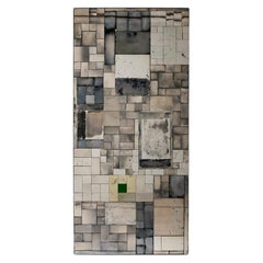 Kiko Lopez, Mosaico, specchio da parete argentato e piastrellato contemporaneo, Francia, 2023