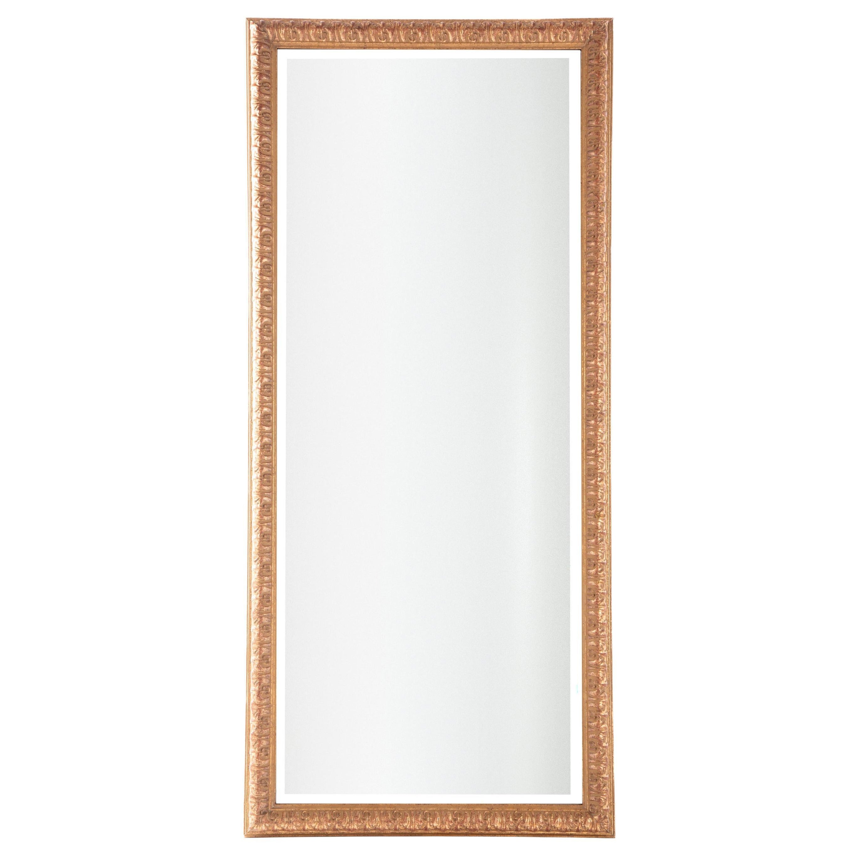 Large Rectangular Gilt Framed Mirror