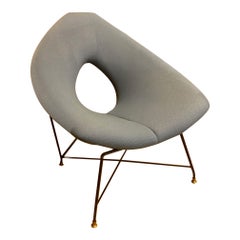Vintage Italian design armchair from 1955 by Augusto Bozzi