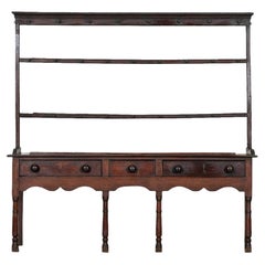 Antique 18thC English Oak Dresser