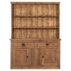 Antique 19thc English Vernacular Pine Dresser