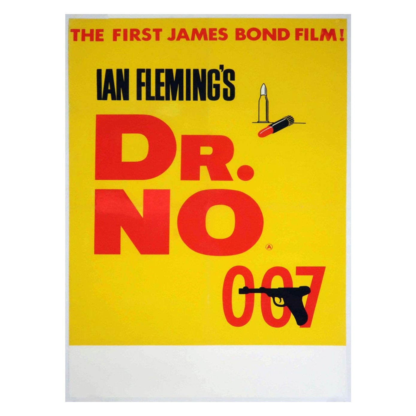 1962 Dr. No Original Vintage Poster im Angebot