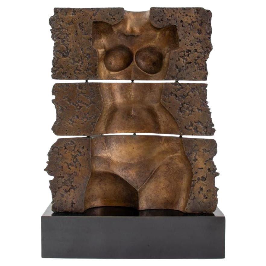 Subirachs "Untitled" Bronze Sculpture, 1982
